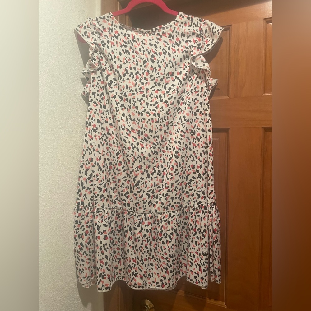 Leopard print dress / L